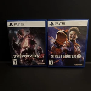 Tekken 8 And Street Fighter 6 Lot (Sony PlayStation 5 PS5, 2024) - Picture 1 of 4