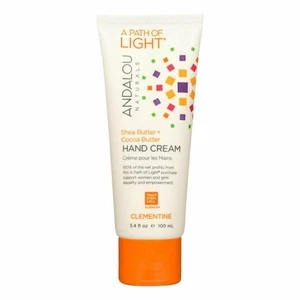 Andalou Naturals Clementine Hand Cream with Shea & Cocoa Butter 3.4 oz 12 Pack - Picture 1 of 1