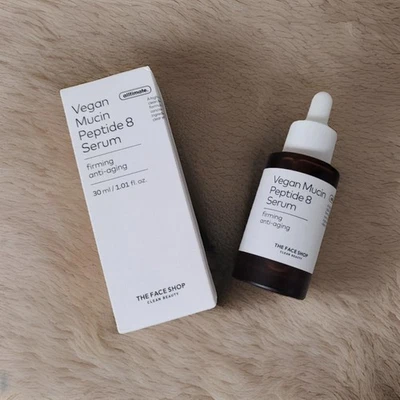 The Face Shop Alltimate Vegano Mucina Péptido 8 Suero 30ml/1oz Foto 1 de 4