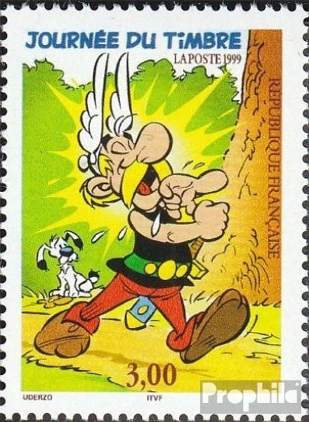 France 3367A neuf avec gomme originale 1999 personnage de bd asterix - Photo 1/1