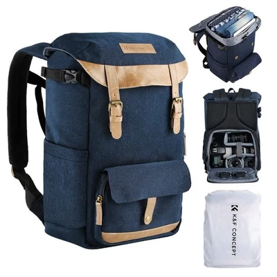 Camera Backpacks for Photographers Travel Bag for Tripod Camera Lence Accesso... - Image 1 of 4