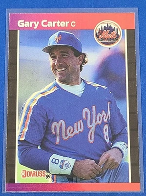 1989 Donruss   #53 Gary Carter  New York Mets Baseball Card F2 - Image 1 of 2