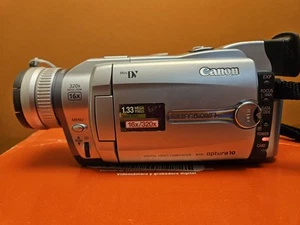 Canon OPTURA 10 miniDV camcorder W/Box Amazing Condition W/extras - Picture 1 of 13