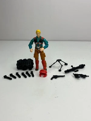 VINTAGE HASBRO 1989 G.I JOE COBRA ACTION FIGURE DOWNTOWN 100% COMPLETE - Image 1 of 4