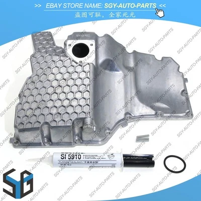 2.0T Aluminium Lower Engine Oil Pan Fits VW Touareg AUDI A4 A5 A6 Q5#06L103598R# Foto 1 de 4