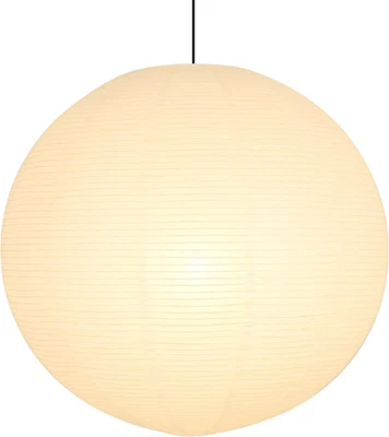 White round Paper Lantern Lampshade 24"X24 Large Lanterns Pendant Light Shade - Image 1 of 4