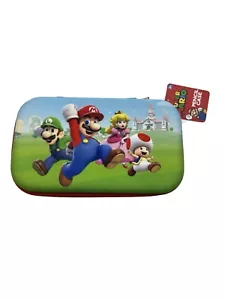 NWT Super Mario Bros School Molded Pencil Box Case Pouch Bag Nintendo Games - Picture 1 of 2