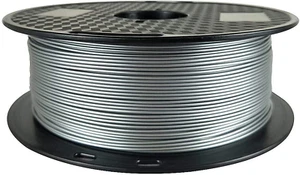 Silver PETG Filament 1.75Mm 1KG 3D Printer Filament 2.2Lbs Spool Metaillic Me... - Picture 1 of 12
