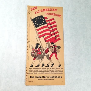 Día de la Mujer #228 - Bicentenario 1976 All-American Cookbook Folleto Efímero - Imagen 1 de 7