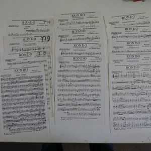 combo band parts RONDO  MOZART arr kenny ball & desmond champ  , from LIVE IT UP - Picture 1 of 2