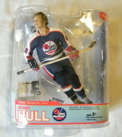2007 -  / NHL LEGENDS SERIES 5  / BOBBY HULL / WINNIPEG JETS  /  ACTION FIGURE Cover