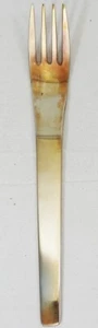PICASSO GOLDby Dalia Dinner Fork 8" NEW NEVER USED made in Spain - Picture 1 of 5