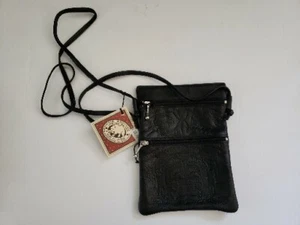 Kleine Reisepass Seitentasche Handtasche aus echtem Leder Spirit Of The Wild - Bild 1 von 4