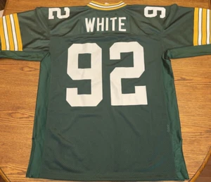Nueva camiseta Reggie White, Mitchell & Ness 1993 Green Bay Packers talla 48 XL para hombre - Imagen 1 de 6