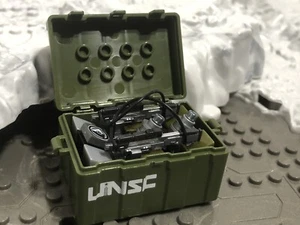 Halo ONI 2x MA5C AR In UNSC Printed Utility Case Build Mega Construx Compatible - Picture 1 of 9