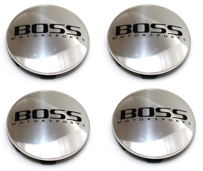 4 CAP DEAL BOSS MOTORSPORTS WHEEL RIM CENTER CAP ACC 3184 09 SNAP IN   - Image 1 of 1