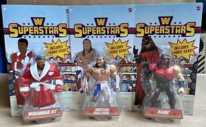 WWE Mattel Superstars, Series 9, Kane, Muhammad Ali, British Bulldog