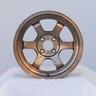  4 Pcs Rota Wheel Grid V 15x7 4x100 +20  Frs Bronze Last Set 13.9 Lbs