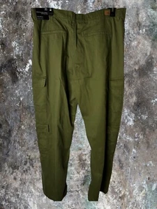 Sofia Vergara Cargo pants Relaxed Straight Super High Rise Green Size 20 - Picture 1 of 6