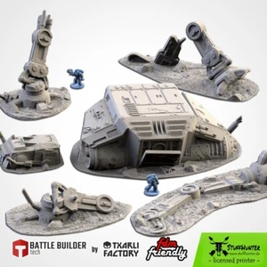 Tabletop Terreno - Robot Dog - SWL Scifi vehículo escombros naufragio - Imagen 1 de 10