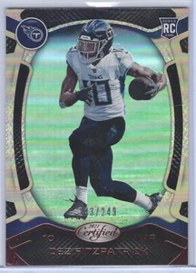 DEZ FITZPATRICK 2021 PANINI CERTIFIED BRONZE FOIL RC #D 243/249 - Picture 1 of 1
