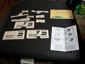 Champ Train Decals HO Scale HR-71: Burlington Northern Refrigerator Car - Picture 1 of 2