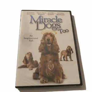 Miracle Dogs Too DVD Charles Durning Lesley A Warren Family Christian Brand New - Foto 1 di 6