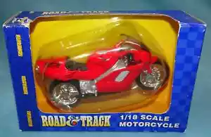 new 31026 = RED Honda NR Racing Motorcycle Maisto Road & Track 1/18 Scale - Picture 1 of 11