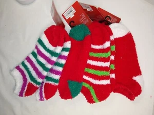 4 calcetines tobilleros difusos para dama talla 6-12 multicolor nuevos - Imagen 1 de 3