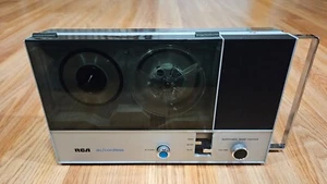VINTAGE RCA Reel to Reel Portable Tape Recorder Player YZS510J Gray 60s UNTESTED - Picture 1 of 5