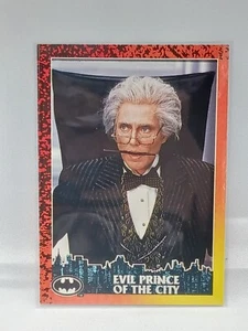 1992 Topps Trading Card Batman Returns 5 Evil Prince of the City - Picture 1 of 2