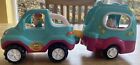 WOW Toys Polly's Pony Adventure Push & Go Motor Toy - Magnetic Horsebox Trailer