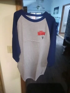 Tarentule adulte Edelbrock XL, course, gris/orange/bleu, T-shirt, manches longues, - Photo 1/13