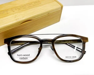ROY ROBSON 60068-1 Cuerno-Madera-Carbono Gafas/Lunetas Alemania - Imagen 1 de 8