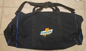 NBA Basketball Gatorade By The Athletic Bag Co Vintage 90s Black Gym Duffel 22" - Bild 1 von 5