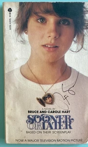 Rex Smith Signed Sooner Or Later Paperback Avon Books 1978 Age Marked Covers - Picture 1 of 8
