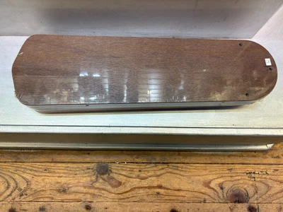 Ceiling fan Spare Set of 5 blades 52cm length Matt Dark Oak New - Image 1 of 2