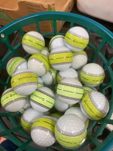 50   TAYLORMADE TOUR RESPONCE   GREEN  STRIPED      GOLF BALLS   MINT - Picture 1 of 1