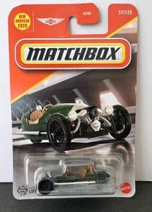 2025 Matchbox 2021 Morgan 3 Wheeler British Green New Diecast Car - Picture 1 of 9