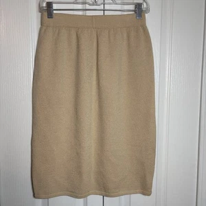 St. John Collection Santana Strickrock Gr. 10 camel hellbraun knielang mariegrau - Bild 1 von 6