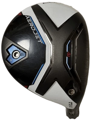 Cobra Aerojet 3W 15.0 Driver Head Only Right Handed Black White Used Good - Image 1 of 4