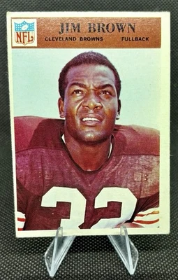 1966 Philadelphia - Jim Brown #41 - (MK) - Cleveland Browns - 🏈🎄 - Image 1 of 4