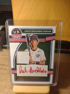 2023 Panini USA Baseball Stars & Stripes Materials Josh Burkholder #ADPS-JB Auto - Picture 1 of 2
