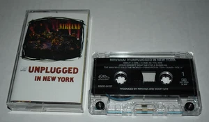 Nirvana MTV Unplugged In New York Cassette Tape Geffen Records 1994 - Picture 1 of 3