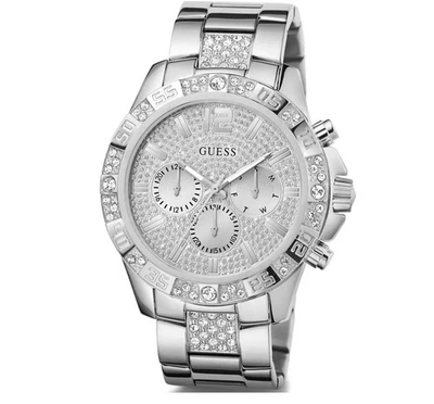 Guess часы мужские мужские Majestic кристалл 50 м водостойкий GW0796G1 RRP £215 - Изображение 1 из 4