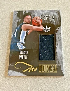 2017-18 Panini Court Kings Art Nouveau #AN-DW Derrick White Spurs - Picture 1 of 2