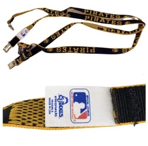Cuddles Enterprises Vintage USA Pittsburgh Pirates MLB  Licensed Suspenders NEW - Picture 1 of 6