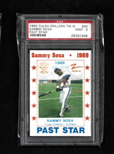 Sammy Sosa 1993 TULSA DRILLERS PAST STARS #30 PSA 9 MINT Chicago Cubs SP 609 HRs