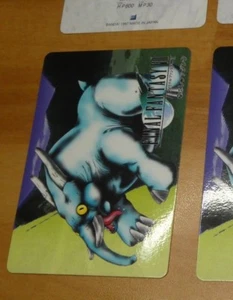 FINAL FANTASY 7 VII PART CARDDASS CARD REGULAR CARTE 75 MADE IN JAPAN 1997 MINT - Picture 1 of 2