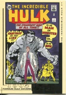 HULK FILM & COMIC CARDS FAMOUS HULK COVERS  FC01 TO FC45    CHOOSE by UPPER DECK - Image 1 of 4